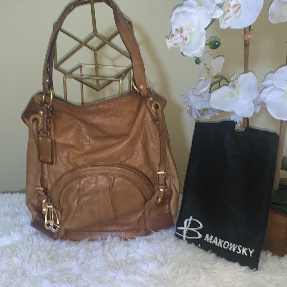 Bob Makowsky Leather Bag